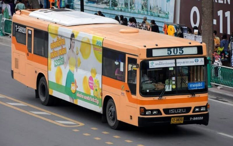 bus in thailand - thailand transportations
